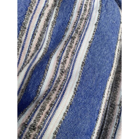 Mi Ami Shorts, Size Small, Textured Chambray Blue, Paperbag Waist, Boho, GUC - Picture 3 of 7